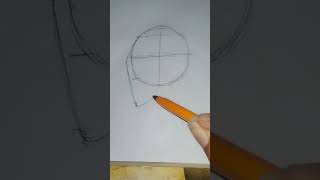 Cómo dibujar rostros de perfil art arte drawing tutorial rostro artdrawing sketchbook [upl. by Nwadrebma242]