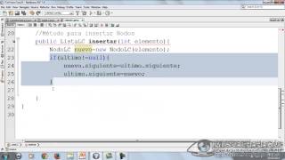 23  Listas Circulares Creación e Inserción EDDJava [upl. by Umont]