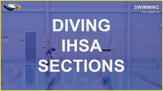 Girls V Swimming  IHSA Sectional  Diving Portion  LIVE 10242020 [upl. by Anatollo]