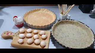 Masa para tarta dulce y salada con yapa APLV  Sin huevo  Mara Recetas [upl. by Langdon]