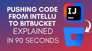 How To Push Code From IntelliJ To Bitbucket 2024 [upl. by Maziar708]