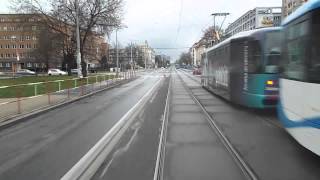 Ostrava Tram Ride Route 11 Ostrava hlavní nádraží to Zábřeh [upl. by Kcirneh78]