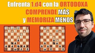 Enfrenta 1d4 con la Ortodoxa 2023 Comprende más y memoriza menos [upl. by Otreblon]