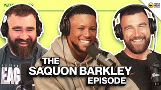 Saquon Barkley on Eagles Signing Real Value of Running Backs and Squatting More Than Jalen  Ep 83 [upl. by Nylesoj278]