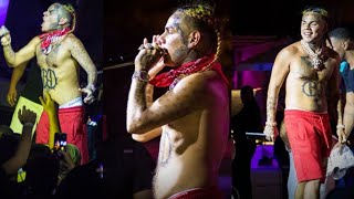 6IX9INE CANTA BEBE EN VIVO ANUEL AA [upl. by Matrona]