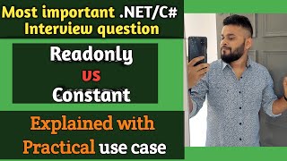 Readonly vs Const in C  C Interview Questions and Answers [upl. by Cheston154]