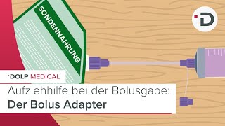 Bolus Adapter I Aufziehhilfe bei der Bolusgabe von Sondennahrung [upl. by Etteragram]