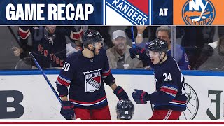 GAME HIGHLIGHTS New York Rangers vs New York Islanders 31724 [upl. by Zane597]