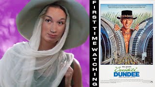 Crocodile Dundee  First Time Watching  Movie Reaction  Movie Review  Movie Commentary [upl. by Yerac]