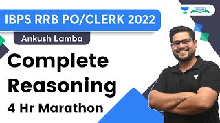 COMPLETE REASONING  4 Hour Marathon  Bank Exams 2022  Ankush Lamba  Bankers Hub [upl. by Leinadnhoj]