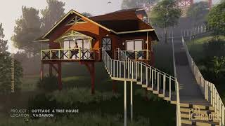 GADIELCABIN WOOD COTTAGE AT VAGAMON [upl. by Hanfurd]