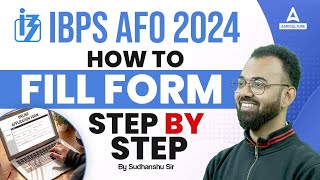 IBPS AFO Form Fill Up 2024  How to Fill IBPS AFO 2024  IBPS AFO Form Kaise Bharen [upl. by Adaynek61]