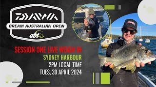 2024 Daiwa BREAM Australian Open  Day 1 LIVE Weigh In [upl. by Serolod564]