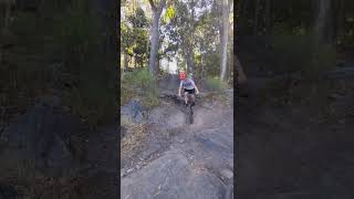 Granite Link  Lysterfield on a 140mm trail bike [upl. by Eissel199]