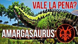 Amargasaurus ¿Vale la pena  Path of Titans  Amargasaurus Build [upl. by Asert]