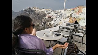 SANTORINI🇬🇷 amazing crater caldera views [upl. by Eniawd]