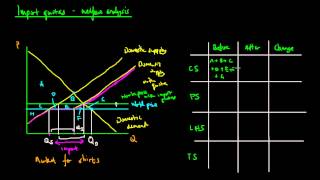 Import Quota Welfare Analysis [upl. by Ihsar]