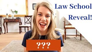 How I Chose My Law School  Choice Reveal [upl. by Cela855]