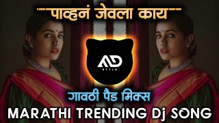 पाहून जेवला काय  Pahuna Jevla Kay  Radhakhude Trending Marathi Dj Song Active Pad  MD STYLE [upl. by Ennaus]