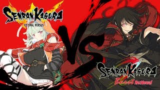 SK Cutscene Comparison Estival Versus vs Burst ReNewal  Naraku amp Kagura [upl. by Ezzo]