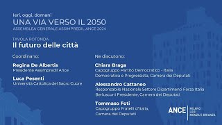 Assemblea Generale 2024 di Assimpredil Ance  Tavola Rotonda quotIl futuro delle cittàquot [upl. by Vasti781]