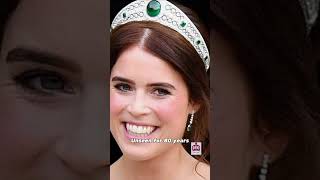 💠The legendary Greville Emerald Tiara for Eugenies wedding👰 princesseugenie royaltiaras [upl. by Issak]