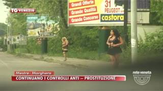 TG VENEZIA 29102016  CONTINUANO I CONTROLLI ANTI – PROSTITUZIONE [upl. by Cowen]