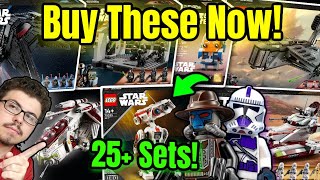 Every LEGO Star Wars Set Retiring In 2023  SUMMER UPDATE LEGO Investing [upl. by Alket237]