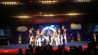 Cheer Athletics Wildcats Worlds 2014 Day 1 [upl. by Welker]