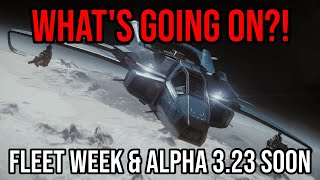 Star Citizen Whats Going On  Fleet Week Face Reveal 10 Release amp 323 When [upl. by Eob321]