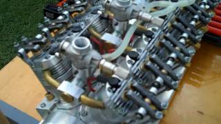 Model V12 Engine Runs [upl. by Tnecillim550]