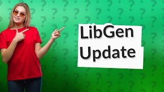 Did LibGen get shut down [upl. by Adnorrehs684]