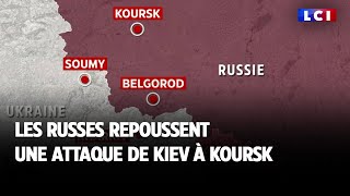 Les Russes repoussent une attaque de Kiev à Koursk [upl. by Annette]