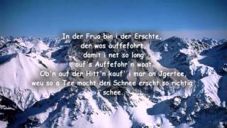 Wolfgang Ambros  Schifoan Lyrics [upl. by Ahsennek]