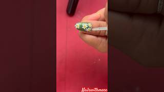 Two easy Nailart at home 🥰✨shorts nails nailswithmeee [upl. by Niwdog]