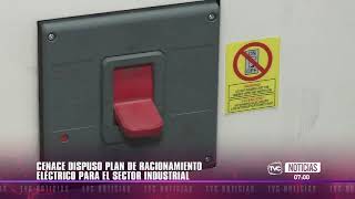 Cenace ordena racionamiento eléctrico en el sector industrial por 15 días [upl. by Anniahs]