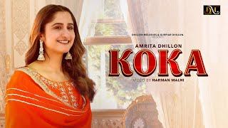 Koka  Official Video  Amrita Dhillon Preeta Dhillon Melodies  Latest Punjabi Songs 2024 [upl. by Lari655]