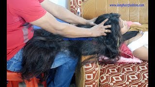 Relaxing Head Massage for Growing Hair amp Tress Relief [upl. by Piers22]