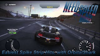 Need for Speed Rivals PS4 Easy Spike Strip Hits [upl. by Chinua]