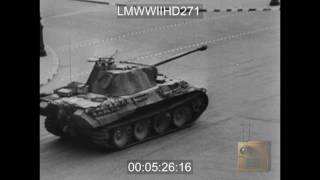 THE FRENCH CAMPAIGN 1944 REEL 2 SHOWS THE FIGHTING IN NORMANDY AND THE CAPTURE OF CH  LMWWIIHD271 [upl. by Iaoh]