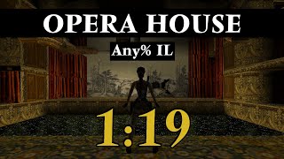 Tomb Raider 2 Opera House Speedrun  119 WR [upl. by Eirot]