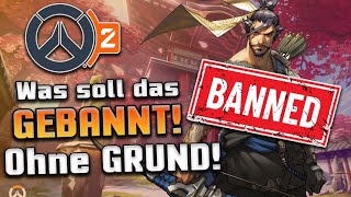 GEBANNTdoch der Grund ist LÄCHERLICH Overwatch 2 [upl. by Arabele413]