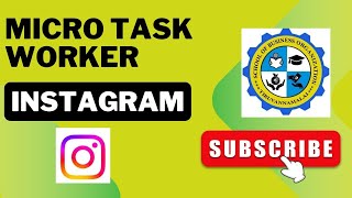 How to complete microtask work using instagram [upl. by Ladnyc]