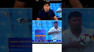 Sarfaraz Khan Batting Average In first class 😱🤟 sarfarazkhan batting average domesticcricket [upl. by Crysta]