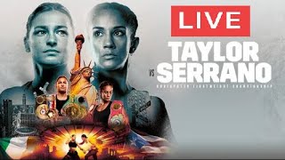 AMANDA SERRANO 🇺🇸 🇵🇷 VS KATIE TAYLOR 🇮🇪  NARRACION EN VIVO  solo audio [upl. by Tyre]