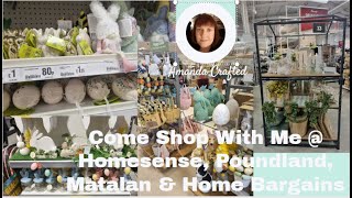 Come Shop With Me  Homesense Poundland Matalan amp Home Bargains [upl. by Drake]