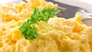 How To Make The Creamiest Scrambled Eggs shorts [upl. by Etnauj]