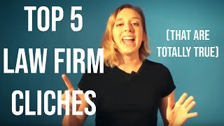 What Every Law Associate Should Know  TOP 5 CLICHES THAT ARE TOTALLY TRUE [upl. by Elatan]