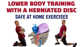 Lower Body Training With A Herniated Disc [upl. by Einneg]