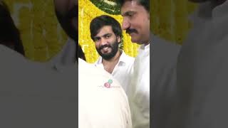 Byreddy Siddharth reddy At movie Pooja ceremony ycp shorts trending mla andhrapradesh ytshorts [upl. by Jehu376]